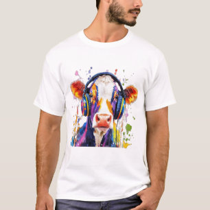 Colorful Highland Cow T-Shirt