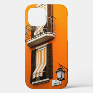 COLORFUL ITALIAN FACADE AND WINDOWS iPhone 12 CASE