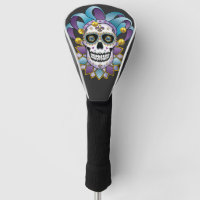 Colorful Jester Skull Hoodie
