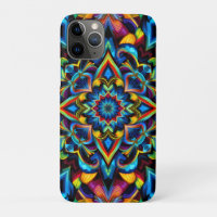 Colorful Kaleidoscope Mandala Design Mug, Pillow