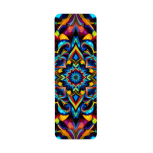 Colorful Kaleidoscope Mandala iPhone 14 Case