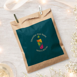 Colorful Kawaii Sweet yogurt Smoothies fruit Juice Favour Bags