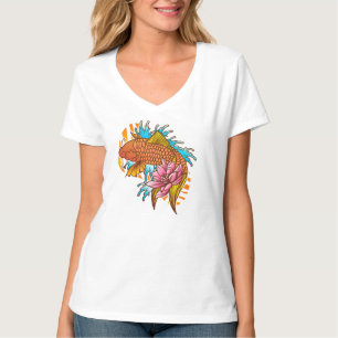 Colorful Koi Goldfish T-Shirt