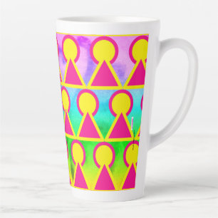 Colorful Latte Mug