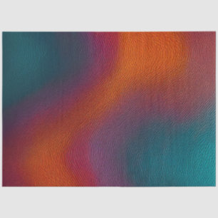 Colorful Leather Art Tissue Paper