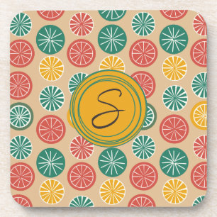 Colorful Lemons Coaster