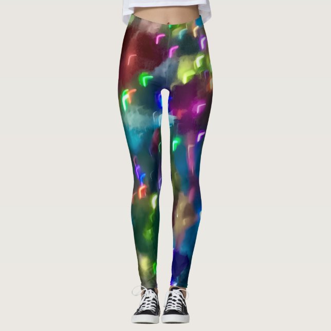 Colorful Light Leggings (Front)