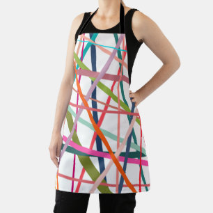 Colorful Lines Apron