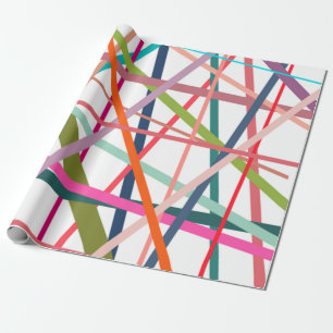 Colorful Lines Wrapping Paper