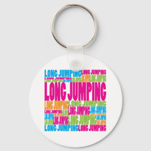 Colorful Long Jumping Key Ring