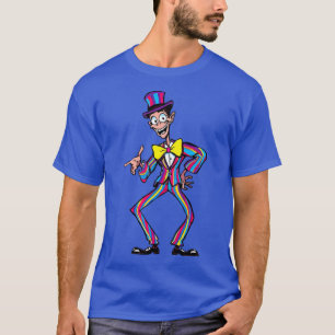 Colorful Madness Eccentric Cartoon Character 2 fun T-Shirt