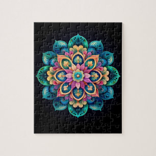 Colorful Mandala Puzzle