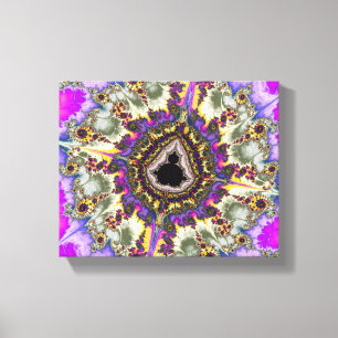 Colorful Mandelbrot Fractal Canvas Print
