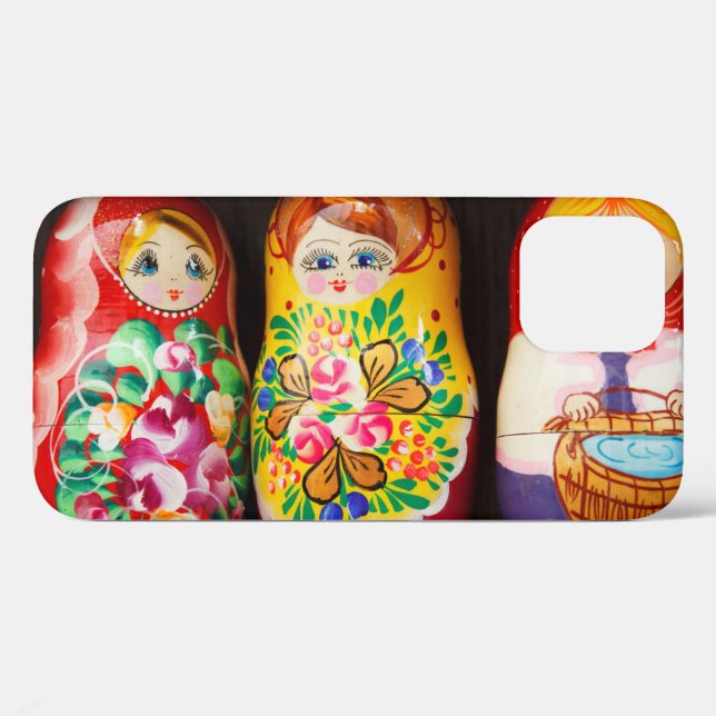Colorful Matryoshka Dolls Case-Mate iPhone Case (Back (Horizontal))