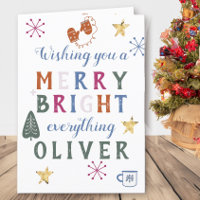 Colorful Merry and Bright Everything Scandi