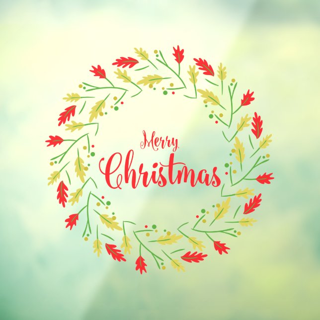 Colorful Merry Christmas Whimsical Typography (Sheet 3)