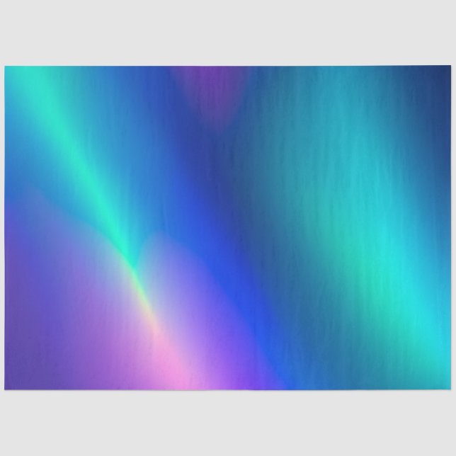 Colorful Metallic Foil Art Tissue Paper (Front)