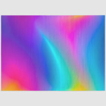 Colorful Metallic Foil Art Tissue Paper