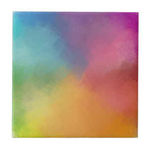 Colorful Modern Abstract Art Elegant Template Tile