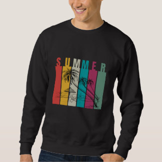 Colorful Modern Summer Design Sweatshirt