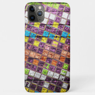 Colorful Mosaic Pattern Wood Look #4 Case-Mate iPhone Case