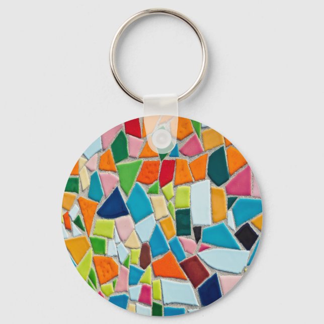 COLORFUL MOSIAC KEY RING (Front)