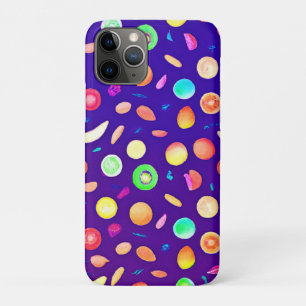 Colorful Neon Tropical Fruit Pattern Case-Mate iPhone Case