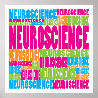 Colorful Neuroscience Poster