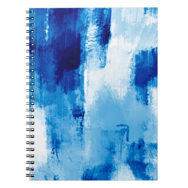 Colorful nice Color glossy. Beautiful painted Surf Notebook (Front)