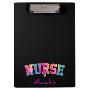 Colorful Nurse Clipboard
