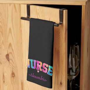 Colorful Nurse Tea Towel