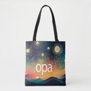 Colorful OPA Logo Tote