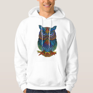 Colorful Owl Hoodie