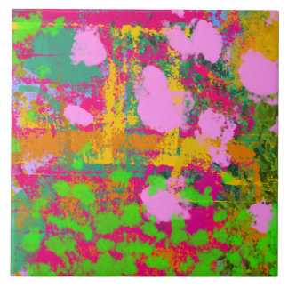 Colorful pattern 5 tile