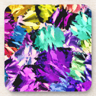 Colorful Pattern Artwork Coaster