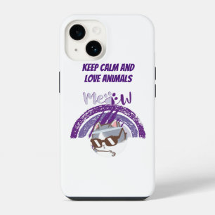 Colorful Paw Print - Best Dog Mom iPhone 14 Case