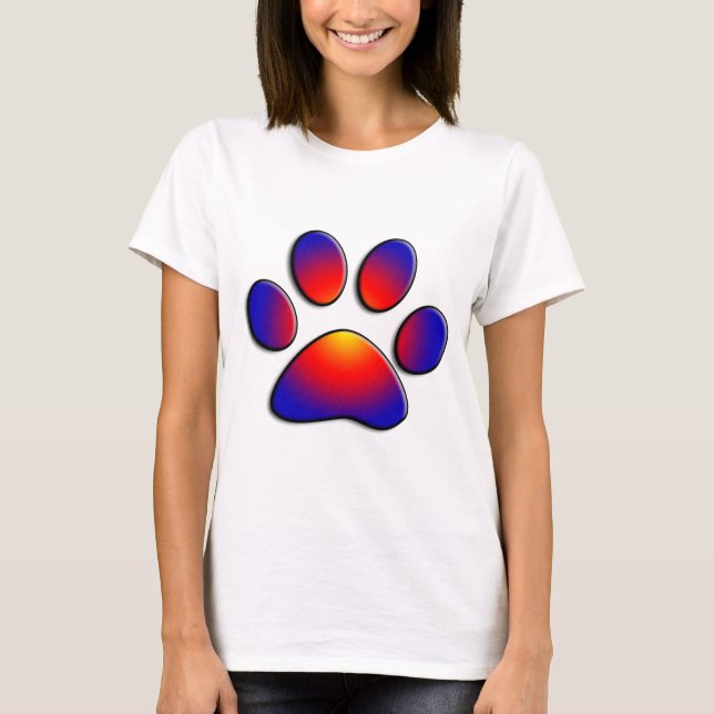 COLORFUL PAW T-Shirt (Front)