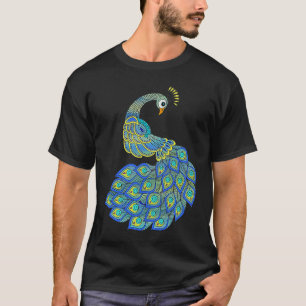 Colorful Peacock T-Shirt