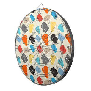 Colorful Pebbles Dartboard