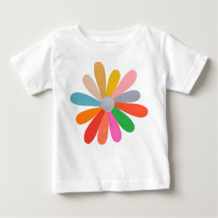 Colorful Petal Flower T-Shirt