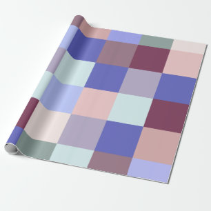 Colorful Plaids Wrapping Paper