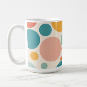 Colorful Polka Dots Coffee Mug