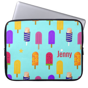 Colorful Popsicle Laptop Sleeve