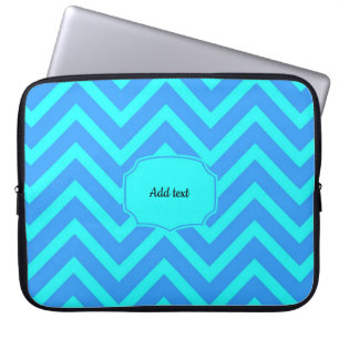 Colorful popular zigzag design laptop sleeve