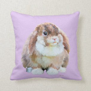 Colorful Rabbit Cushion