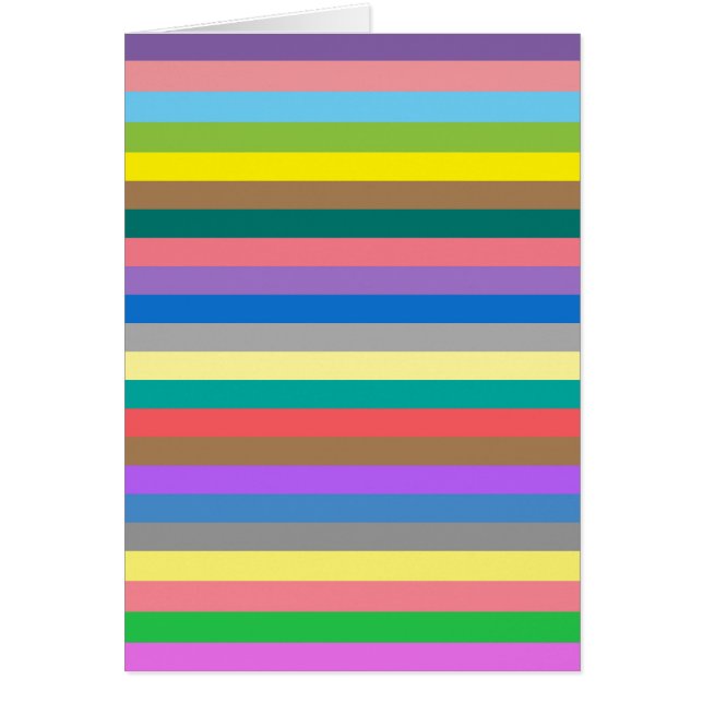 Colorful rainbow lines pattern (Front)