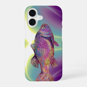COLORFUL RAINBOW TROUT iPhone 16 CASE