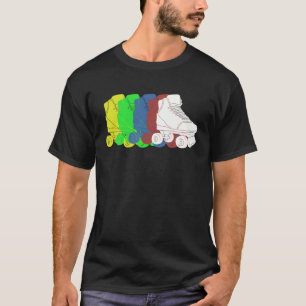 Colorful Roller Skates T-Shirt
