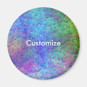 Colorful Sea Bed III - Template Magnet