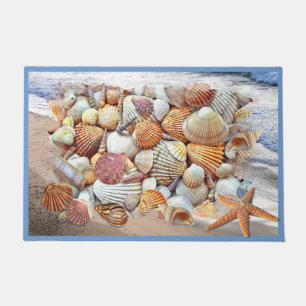 Colorful Sea Shells Doormat
